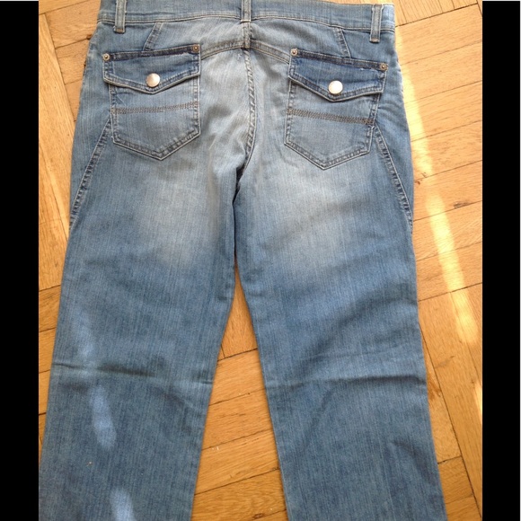 Beautiful SISLEY (Italy) flare style jeans** 36 - Picture 4 of 5